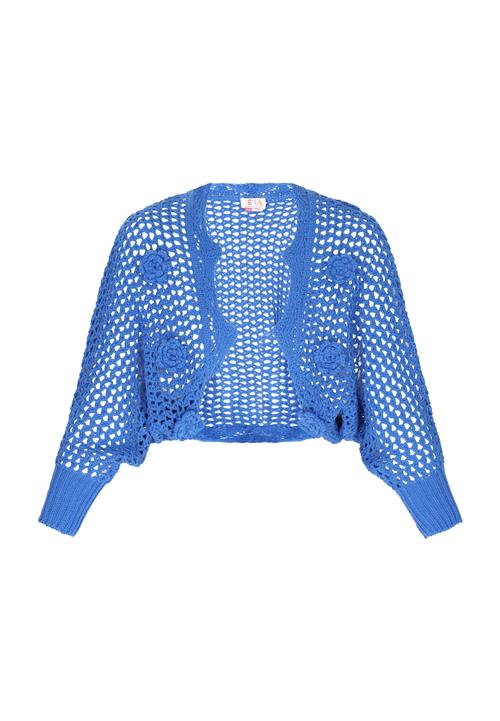 IZIA Cardigan 'Boho'  royalblå