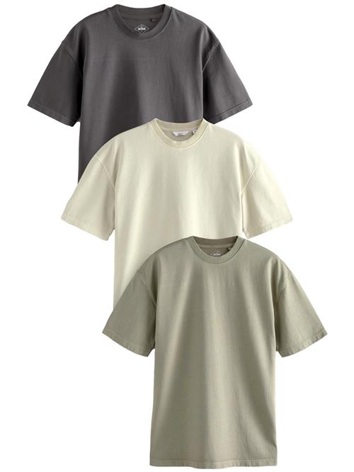 Next Bluser & t-shirts  ecru / mørkegrå / pastelgrøn