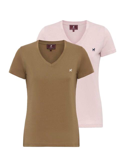 Williot Shirts  camel / lyserød