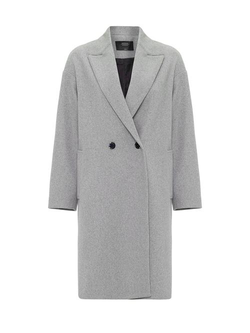 Antioch Overgangsfrakke  grå-meleret