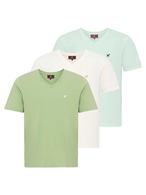 Williot Bluser & t-shirts  cyanblå / pastelgrøn / hvid