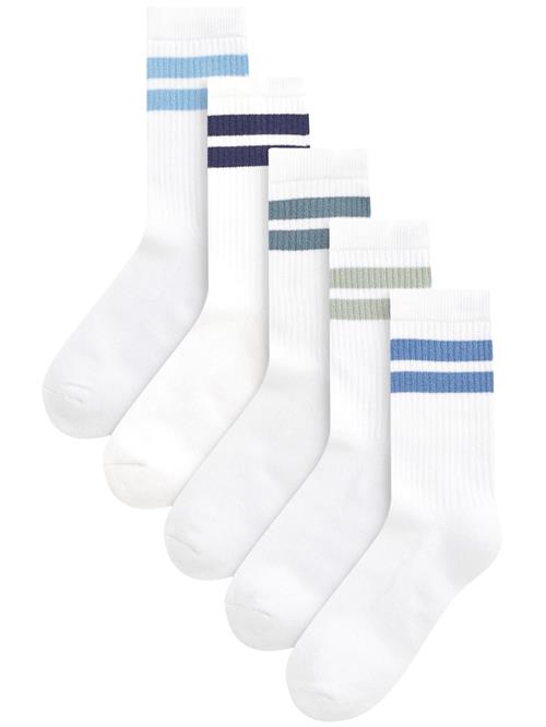 Next Sokker  safir / lyseblå / sort / hvid