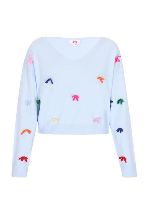 MYMO Pullover  navy / lyseblå / gul / rød