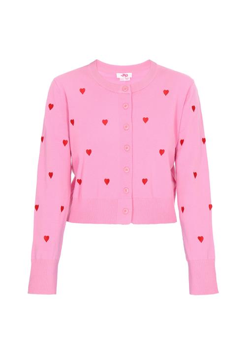 MYMO Cardigan  lyserød / rød
