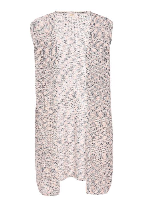 usha FESTIVAL Strikvest 'Fashion Look'  navy / lyserød / hvid