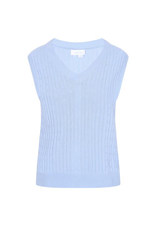 usha BLUE LABEL Strikvest 'Everyday Fashion'  lyseblå