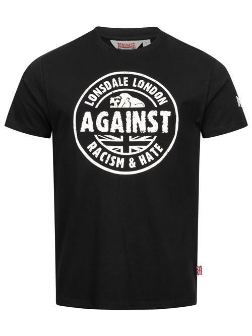 LONSDALE Bluser & t-shirts 'Against Racism'  sort / hvid