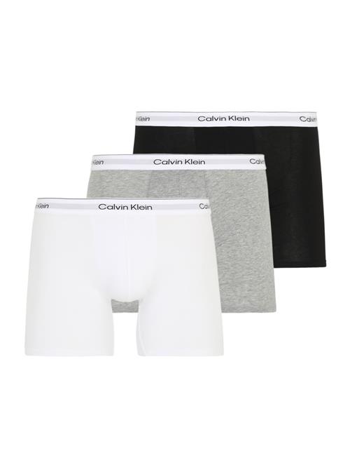 Calvin Klein Underwear Boksershorts  stone / sort / hvid