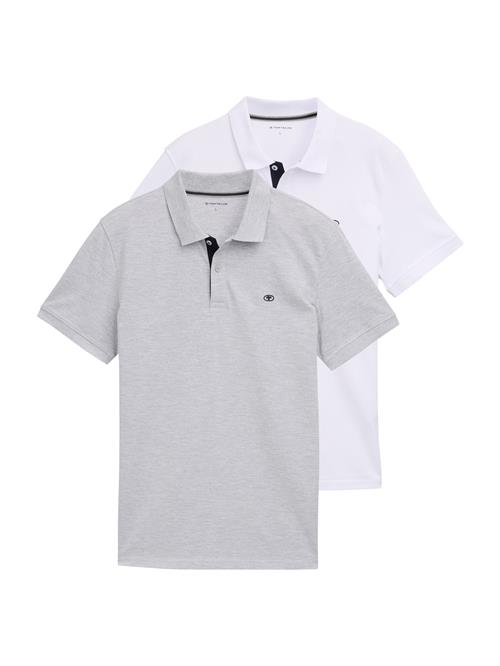 TOM TAILOR Bluser & t-shirts  navy / lysegrå / hvid