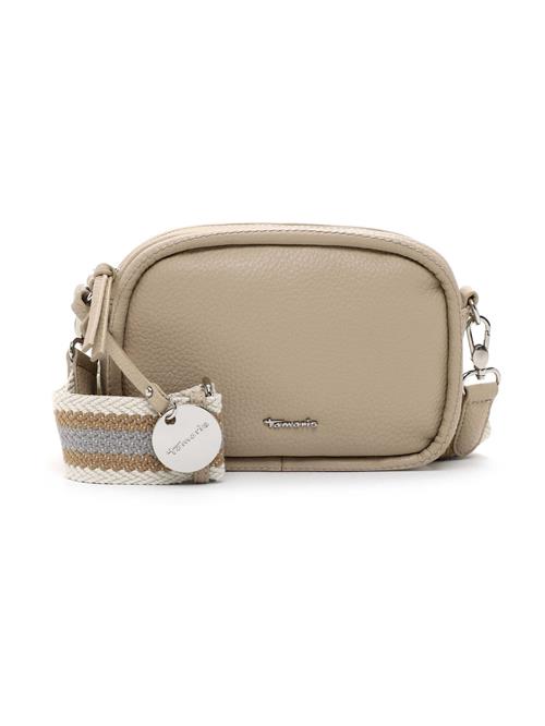 Tamaris Skuldertaske 'Felicitas'  lysebeige / mørkebeige / grå