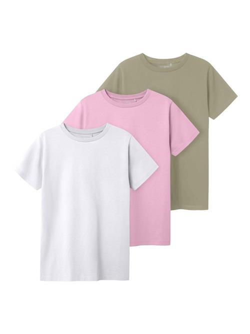 TWO SOON Bluser & t-shirts  oliven / lys pink / hvid