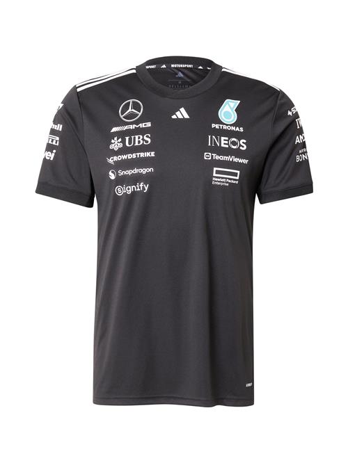 ADIDAS PERFORMANCE Funktionsskjorte 'Mercedes - AMG Petronas Formula One Team'  lyseblå / sort / hvid