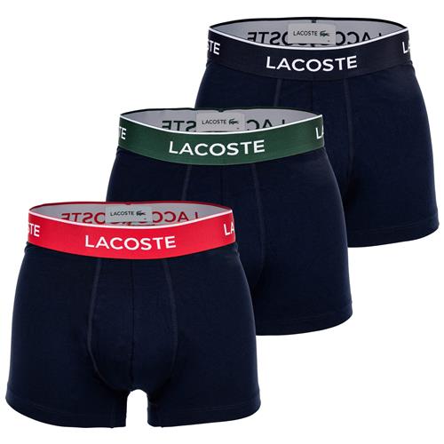 LACOSTE Boksershorts  mørkeblå / grøn / hvid