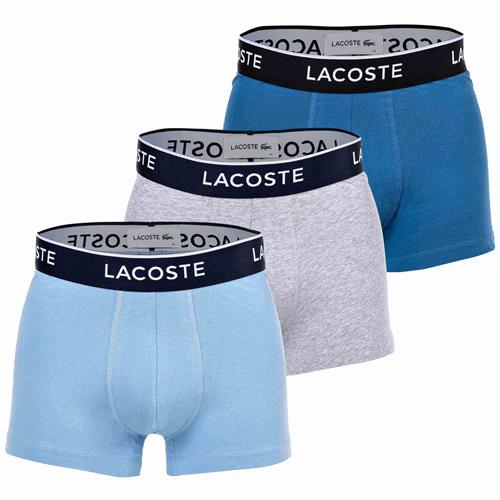 LACOSTE Boksershorts  blå / himmelblå / grå-meleret