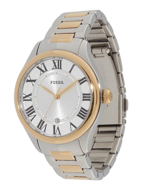 FOSSIL Analogt ur 'Gilmore'  guld / sort / sølv