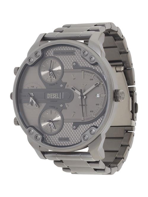 DIESEL Analogt ur 'Mr. Daddy'  sølvgrå