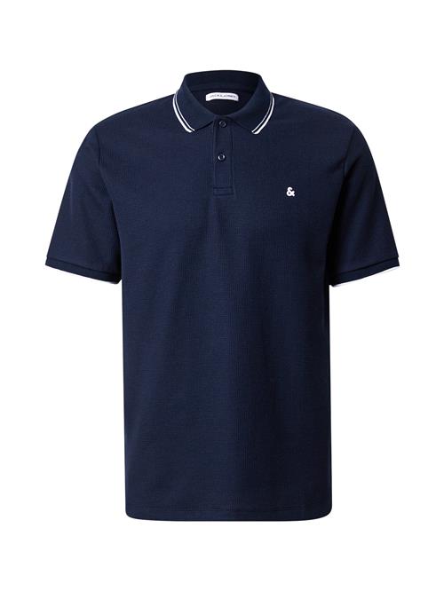 JACK & JONES Bluser & t-shirts 'JJEAustin'  natblå / hvid