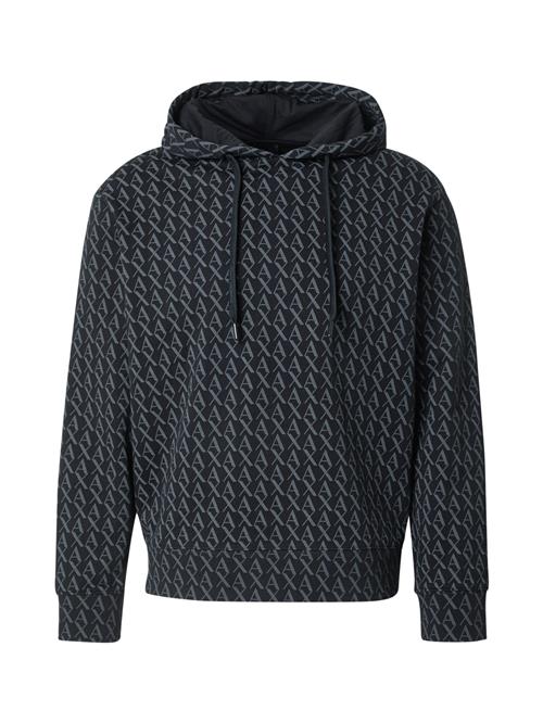 ARMANI EXCHANGE Sweatshirt  mørkegrå / sort