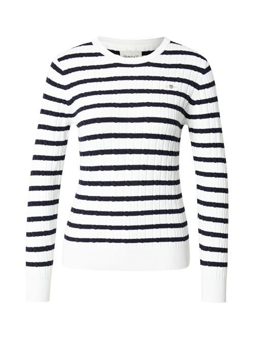 GANT Pullover  marin / hvid