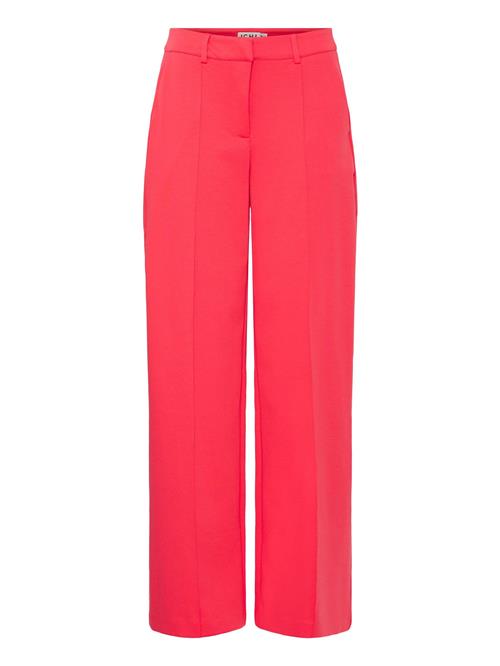 ICHI Bukser med fals 'Kate'  pink