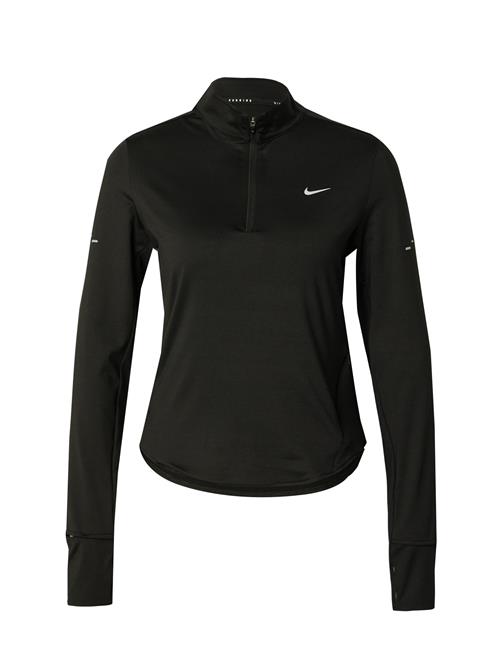 NIKE Funktionsbluse 'Swift'  sort / hvid