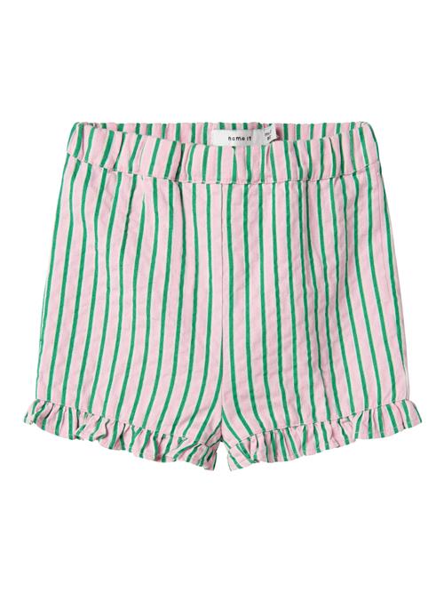 NAME IT Bukser 'NMFFILONE'  grøn / lyserød