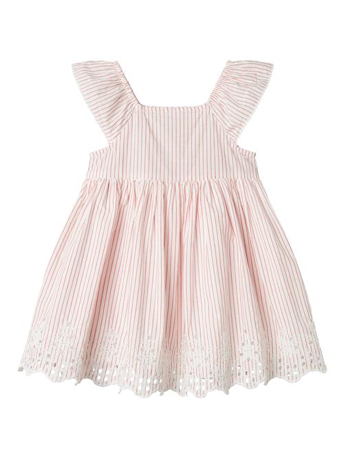 NAME IT Kjole 'FFESINNE'  rød / hvid