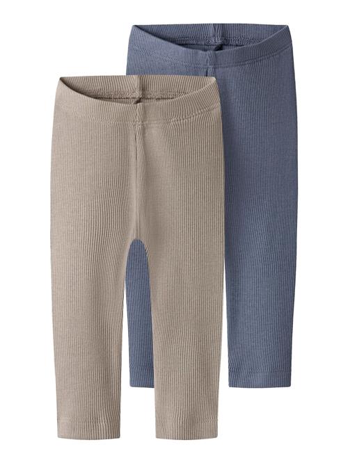 NAME IT Leggings 'NBNKab'  safir / greige