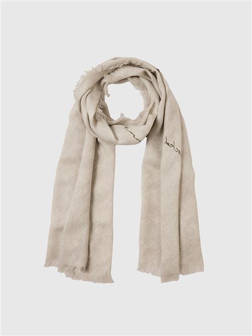 SELECTED Sjal  choko / grå