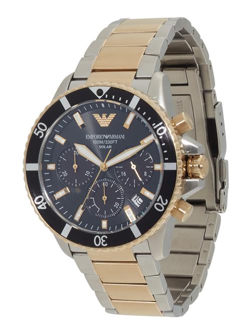 Emporio Armani Analogt ur  guld / sort / sølv / hvid