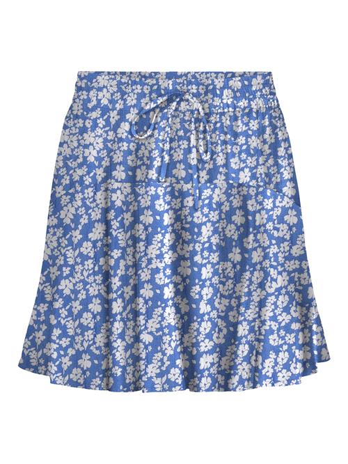 ONLY Nederdel 'ONLNALA'  royalblå / hvid