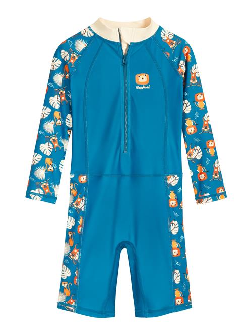 PLAYSHOES UV-beskyttelse 'Dschungel'  creme / gul / petroleum / orange