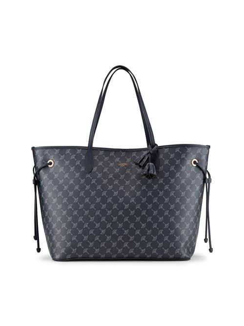 JOOP! Shopper  mørkeblå / hvid