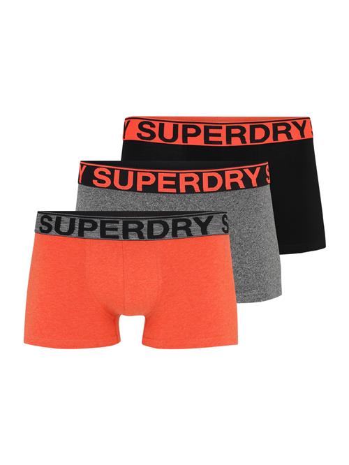 Superdry & Co Boksershorts  grå-meleret / mandarin / sort