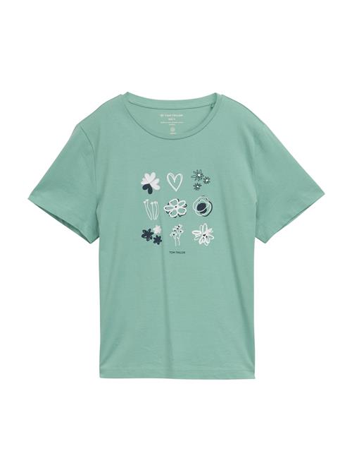 TOM TAILOR Shirts  navy / turkis / offwhite