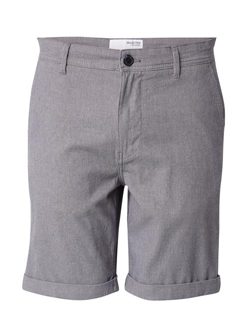 SELECTED Lærredsbukser 'SLHLUTON'  grå