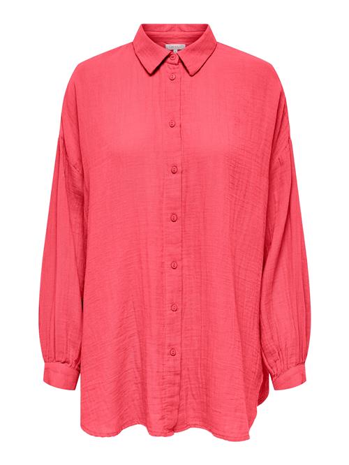 ONLY Bluse 'ONLThyra'  koral / rød