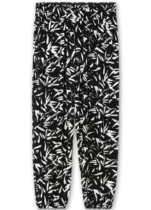 SHEEGO Bukser  sort / hvid