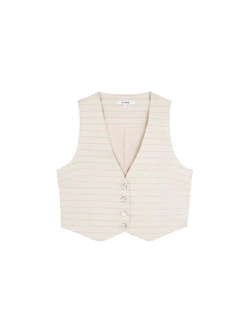 Scalpers Vest  beige / naturhvid