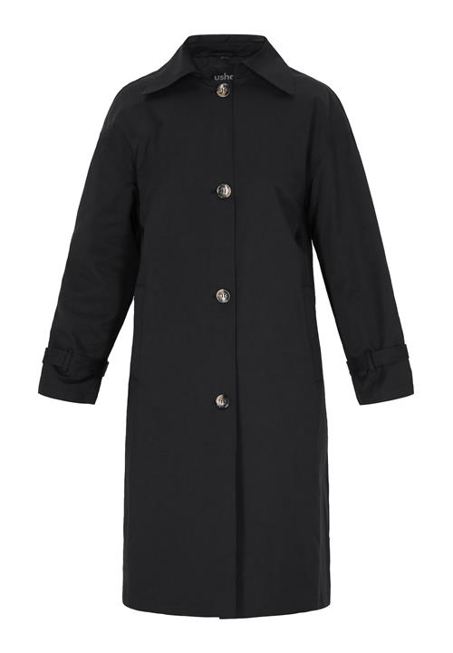 usha BLACK LABEL Overgangsfrakke  sort