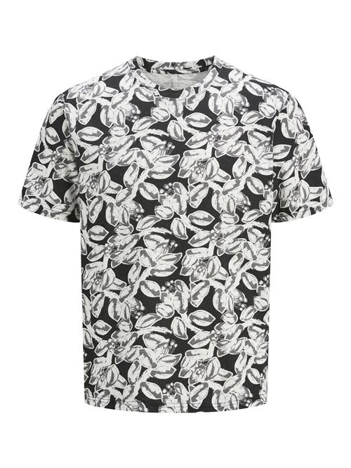 JACK & JONES Bluser & t-shirts  grå / sort / hvid