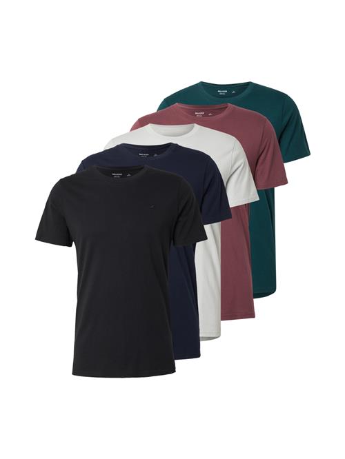 HOLLISTER Bluser & t-shirts  mørkeblå / smaragd / pastelrød / sort / hvid