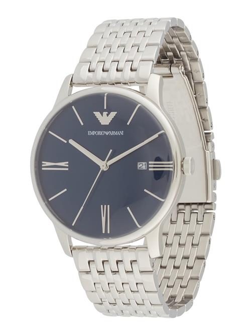 Emporio Armani Analogt ur  mørkeblå / sølv