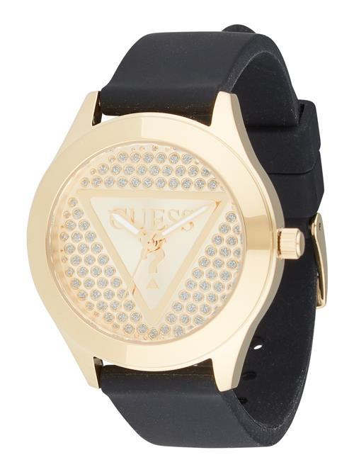 GUESS Analogt ur  guld / sort