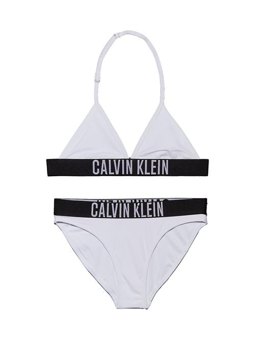 Calvin Klein Swimwear Bikini 'Intense Power'  sort / hvid