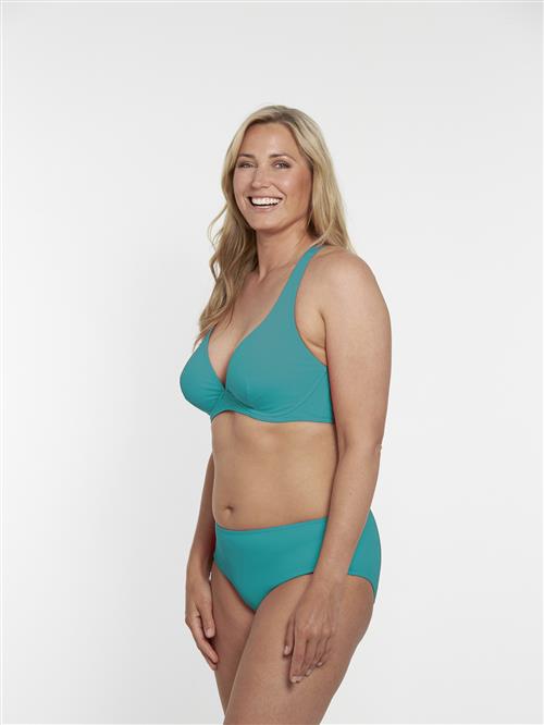 VIVID Bikinioverdel  cyanblå