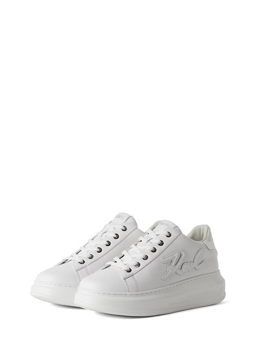 Karl Lagerfeld Sneaker low ' KAPRI SIGNIA NIEDRIGE SNEAKER '  hvid