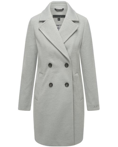 NAVAHOO Overgangsfrakke 'Frostjuwel'  grå