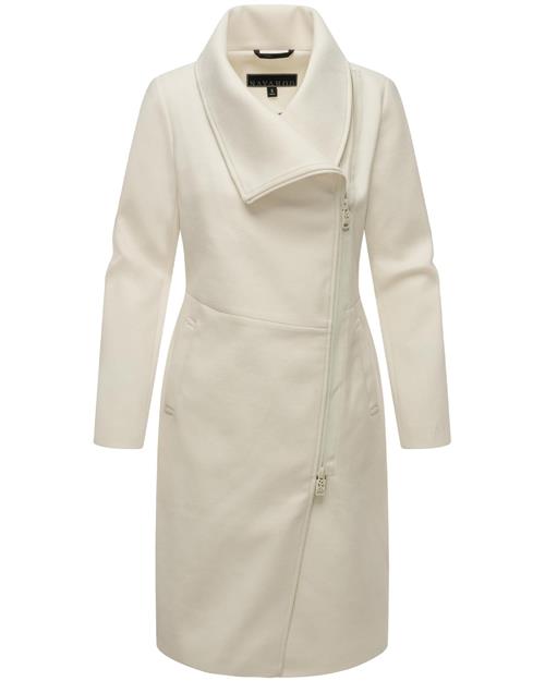 NAVAHOO Overgangsfrakke 'Samtrose'  offwhite