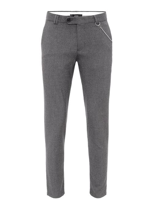 Antioch Lærredsbukser  grå-meleret